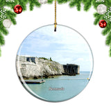 Bermuda Pier Christmas Ornament