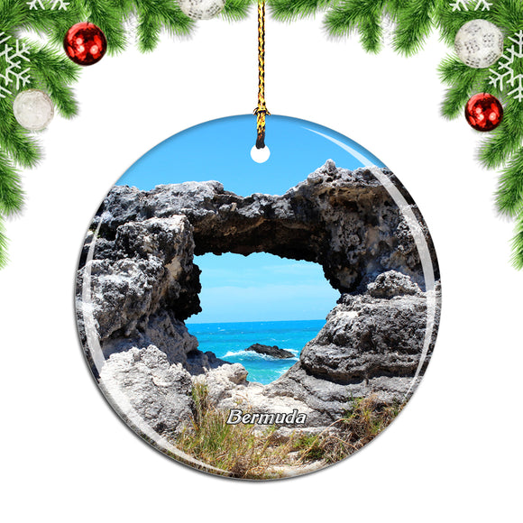 Bermuda Rock Christmas Ornament