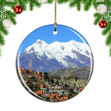 Bolivia La Paz Andes Christmas Ornament