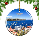 Bolivia Lake Titicaca Copacabana Christmas Ornament