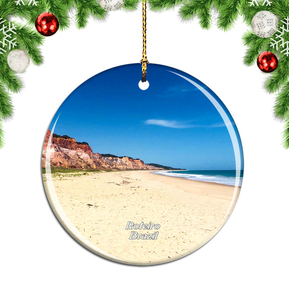 Brazil Gunga Beach Roteiro Christmas Ornament