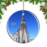 Brazil Pedra Cathedral Canela Christmas Ornament