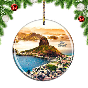 Brazil Rio De Janeiro Brazil Christmas Ornament