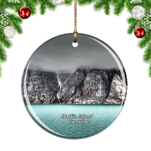 Canada Baffin Island Christmas Ornament