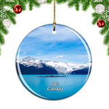 Canada BC Garibaldi Lake Christmas Ornament