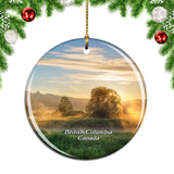 Canada British Columbia Christmas Ornament