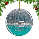 Canada Lake louise Christmas Ornament