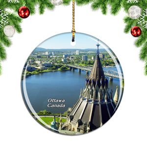 Canada Ottawa Christmas Ornament