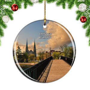 Canada Ottawa Parliament Christmas Ornament