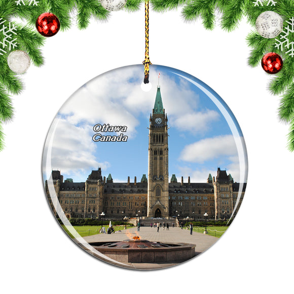 Canada Ottawa Christmas Ornament