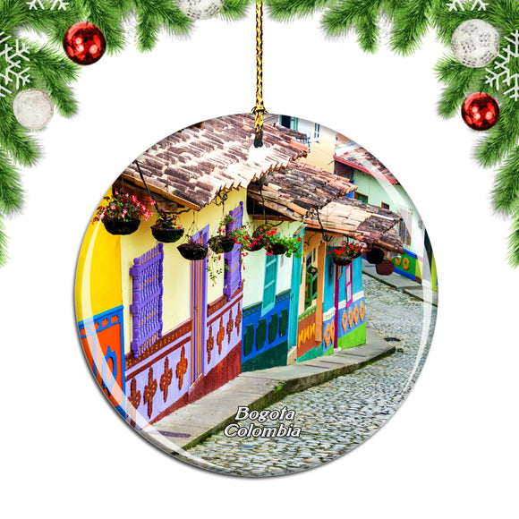 Colombia Bogota Christmas Ornament