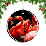 Colombia Flamingos Bird Christmas Ornament