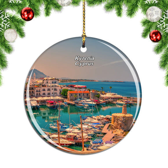 Cyprus Kyrenia Christmas Ornament