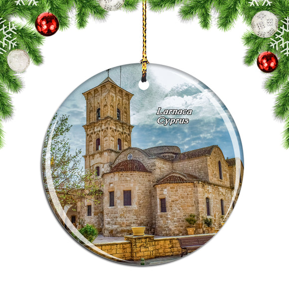 Cyprus Larnaca St Lazarus Church Christmas Ornament