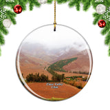 Elqui Valley Pisco Chile Christmas Ornament