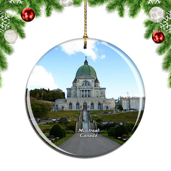 Canada Mount Royal Park Montreal Christmas Ornament