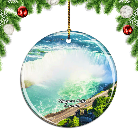 Canada Niagara Falls Christmas Ornament