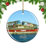 Greenland Denmark Qaqortoq Christmas Ornament