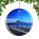 Guatemala Lakes Christmas Ornament