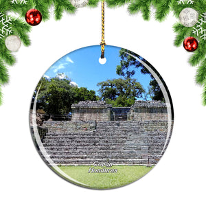 Honduras Copan Ruinas Christmas Ornament