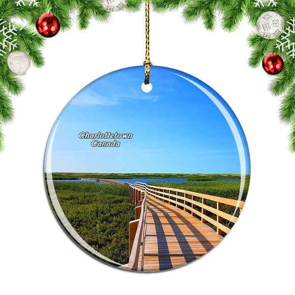 Canada Prince Edward Island National Park Charlottetown Christmas Ornament