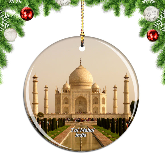 India Taj Mahal Christmas Ornament