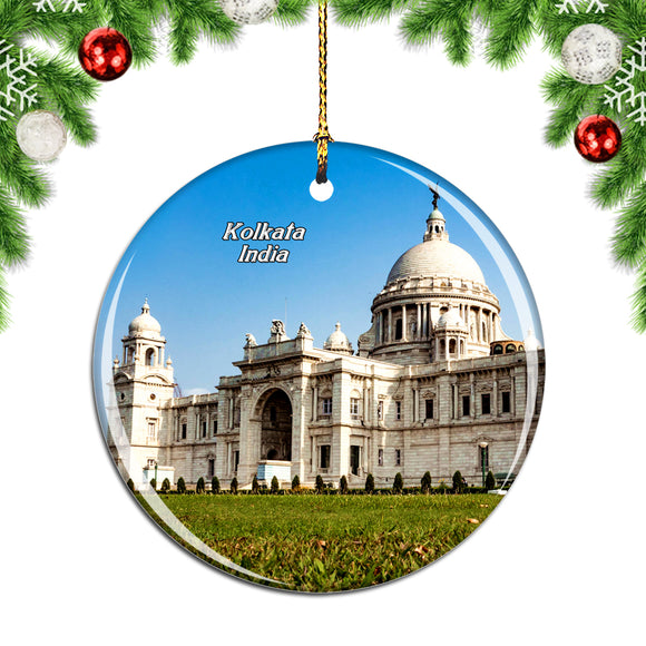 India Victoria Memorial Kolkata Christmas Ornament