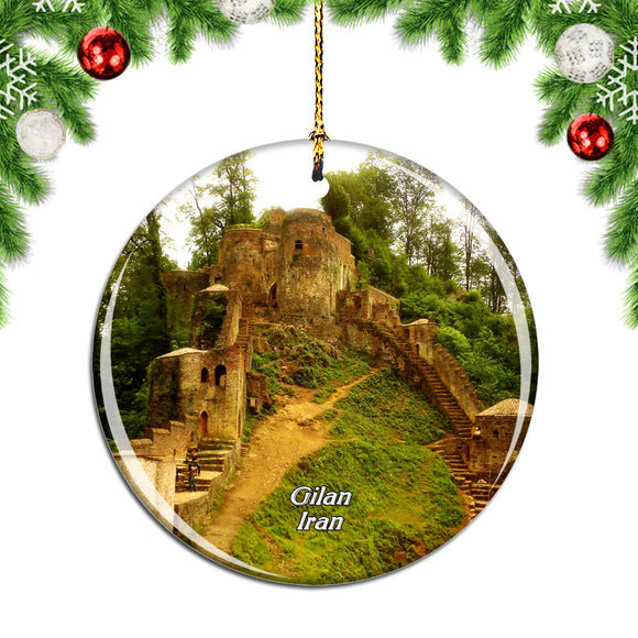 Iran Gilan Wall Christmas Ornament