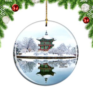 Korea Gyeongbok Palace Seoul Christmas Ornament