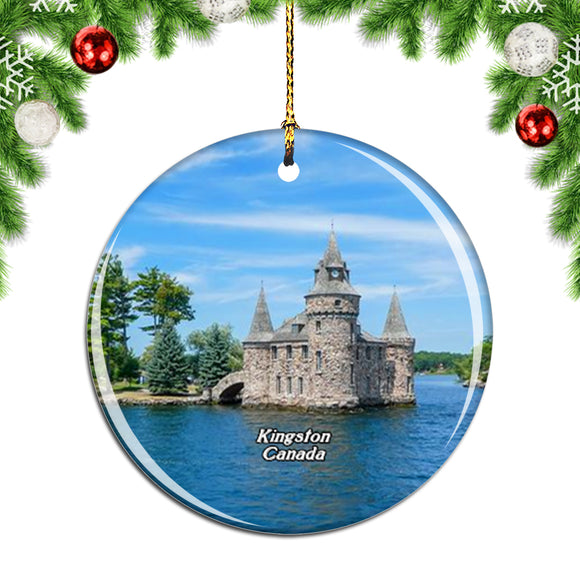 Canada Thousand Islands Kingston Christmas Ornament