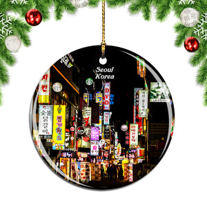 Korea Jongno Seoul Christmas Ornament