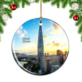 Korea Lotte World Tower Seoul Christmas Ornament