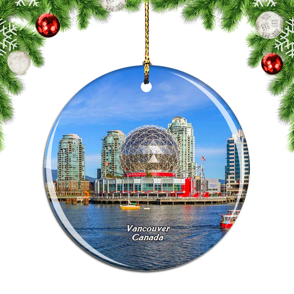 Canada Vancouver Christmas Ornament