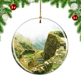 Machu Picchu Cusco Peru Christmas Ornament