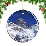 Nepal Gerbirge Everest Himalayas Christmas Ornament