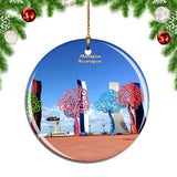 Nicaragua Managua Christmas Ornament