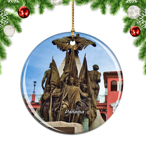 Old Town Panama Christmas Ornament