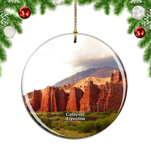 Quebrada De Cafayate Argentina Christmas Ornament