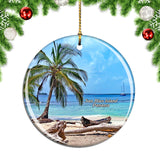 San Blas Island Caribbean Panama Christmas Ornament