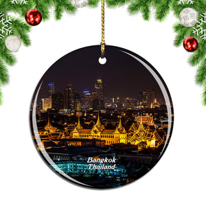 Thailand Grand Palace Bangkok Christmas Ornament