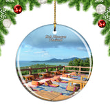 Thailand Koh Phangan Christmas Ornament