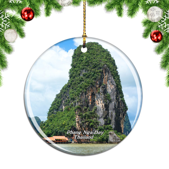 Thailand Phang Nga Bay Christmas Ornament