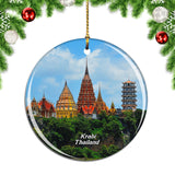 Thailand Tiger Cave Temple Krabi Christmas Ornament