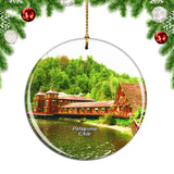 Thermas Puyuhuapi Patagonia Chile Christmas Ornament