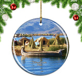 Titicaca Lake Peru Christmas Ornament