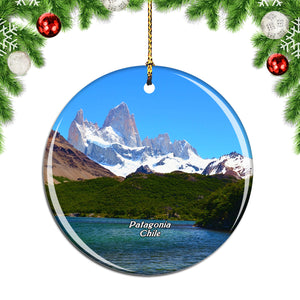 Torres Del Paine Patagonia Chile Christmas Ornament