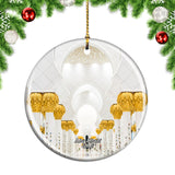 UAE Abu Dhabi Grand Mosque Christmas Ornament