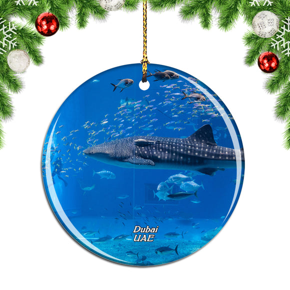 UAE Dubai Aquarium Christmas Ornament