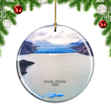 Chile Glacier Grey Puerto Natales Christmas Ornament