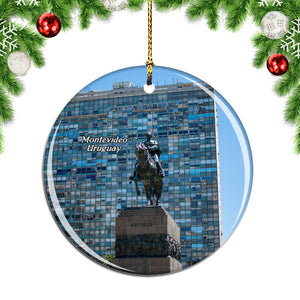 Uruguay Montevideo Christmas Ornament